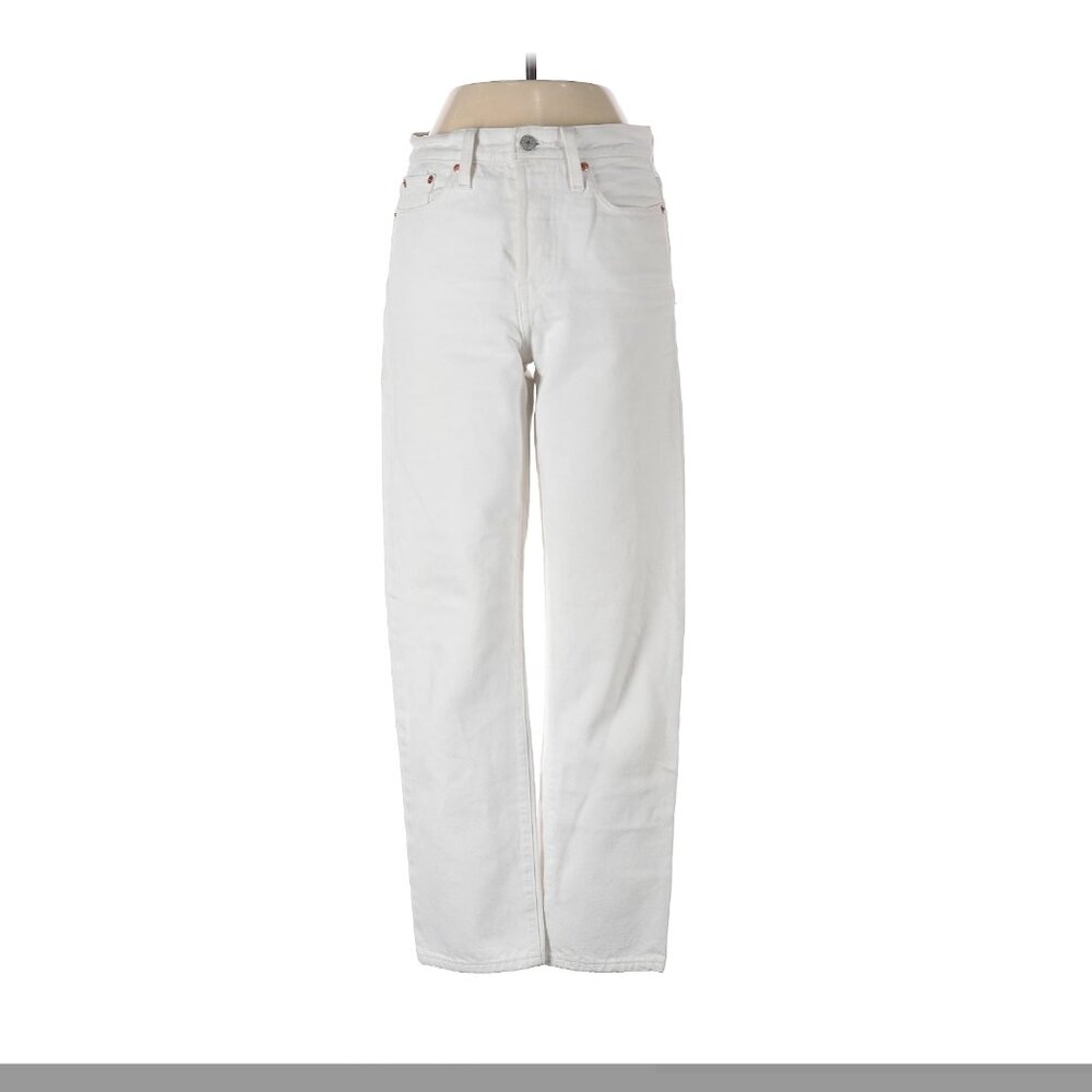 Levi's White Jeans Size 25